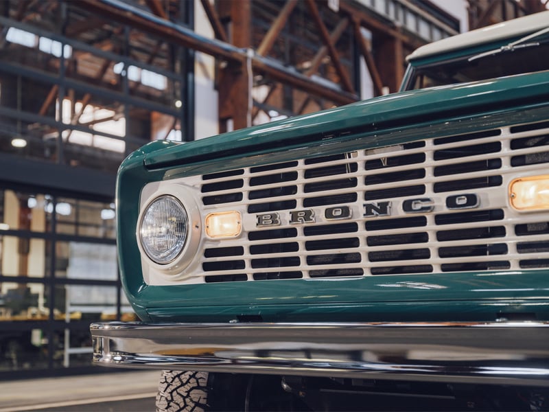 kindred-ev-bronco heritage-edition Moroccan Green